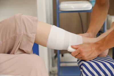 高根台院の施術風景