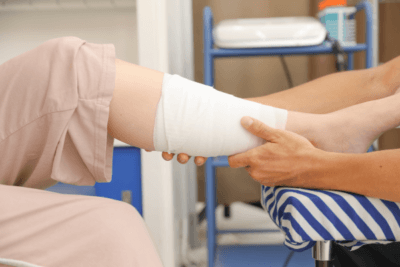 高根台院の施術風景